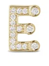 Sophie Bille Brahe 18k Yellow Gold E Letter Diamond Earring In Gold