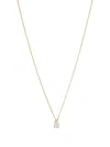 Sophie Bille Brahe 18k Yellow Gold Sky Simple Diamond Pendant Necklace