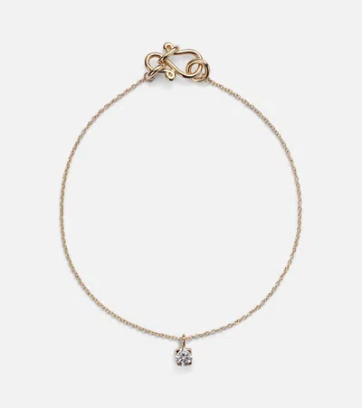 Sophie Bille Brahe 18kt Gold Bracelet With Diamonds