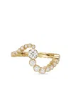 Sophie Bille Brahe 18kt Recycled Yellow Gold Ocean Ensemble Diamant Diamond Ring In Gold