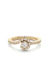 Sophie Bille Brahe 18kt Recycled Yellow Gold Petite Celestine Diamond Ring In Gold