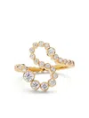 Sophie Bille Brahe 18kt Recycled Yellow Gold S Letter Diamond Ring In Gold
