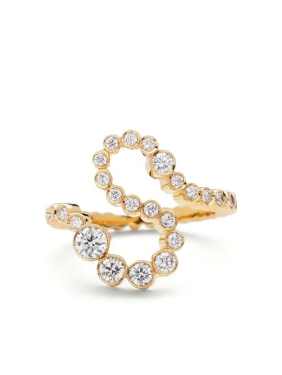 Sophie Bille Brahe 18kt Recycled Yellow Gold S Letter Diamond Ring