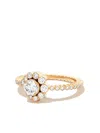 Sophie Bille Brahe 18k Yellow Gold Celestine De Diamant Diamond Ring In Gold