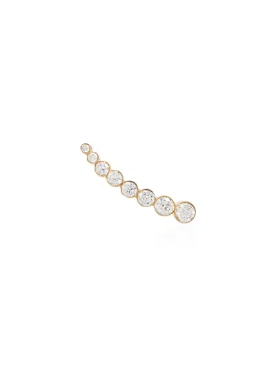 Sophie Bille Brahe 18kt Yellow Gold Diamond Cuff Earring