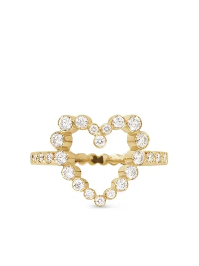 Sophie Bille Brahe 18kt Yellow Gold Ensemble Coeur Heart Ring