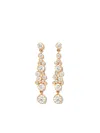 Sophie Bille Brahe 18kt Yellow Gold Splash Diamond Drop Earrings In Gold