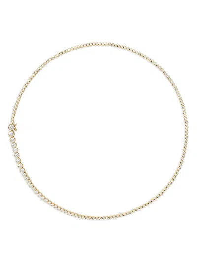 Sophie Bille Brahe 18kt Yellow Gold Tennis Diamond Necklace