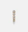 Sophie Bille Brahe Boucle Ensemble 18kt Gold Single Earring With Diamonds In Gold