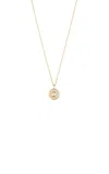 Sophie Bille Brahe Coquille 18k Yellow Gold Diamond Necklace