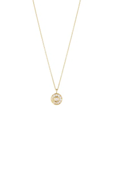 Sophie Bille Brahe Coquille 18k Yellow Gold Diamond Necklace