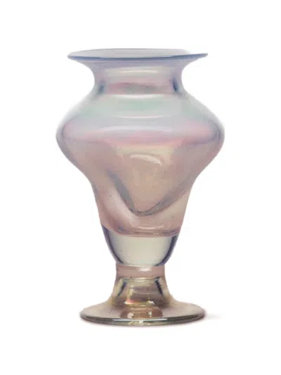 Sophie Bille Brahe Cristal Rose Vase In Multi