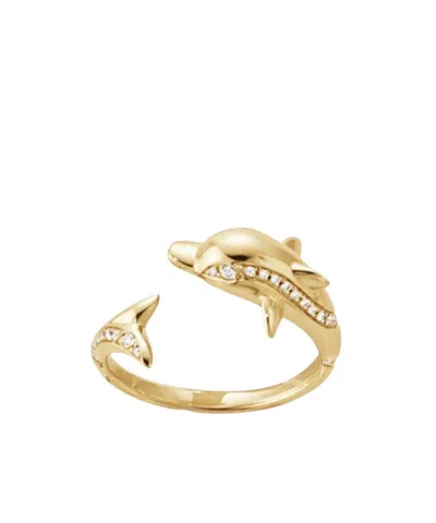 Sophie Bille Brahe Dauphin Taylor Ring In Gold