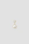 Sophie Bille Brahe Deux Jeanne 14-karat Recycled Gold Pearl Single Earring In Gold