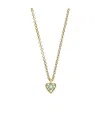 Sophie Bille Brahe Diamond Heart-shaped Pendant Necklace In Yellow