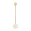 Sophie Bille Brahe Elipse Single Earring In Gold