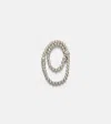 Sophie Bille Brahe Embrassée De Diamant 18kt Gold Single Earring With Diamonds In Gold
