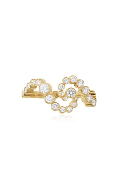 SOPHIE BILLE BRAHE ENSEMBLE 18K YELLOW GOLD DIAMOND RING