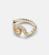 Sophie Bille Brahe Ensemble De Ciel 18kt Gold Ring With Diamonds In Gold