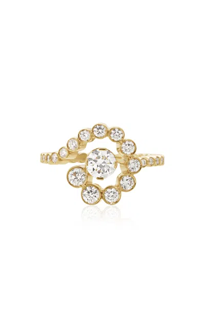 SOPHIE BILLE BRAHE ESCARGOT DE DIAMANT 18K YELLOW GOLD DIAMOND RING