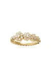 Sophie Bille Brahe Fleur De Ensemble 18k Yellow Gold Diamond Ring