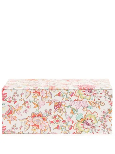 Sophie Bille Brahe Sbb Tresor Pnk Floral Grande Sonya Jewel Box In Multicolour