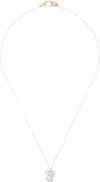 Sophie Bille Brahe Gold Bisou Simple Necklace In 14k Yg Pearls
