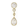 Sophie Bille Brahe Goutte De Diamant Single Earring In Gold