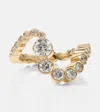 Sophie Bille Brahe Grand Ensemble Ocean 18kt Gold Ring With Diamonds In Gold