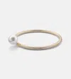Sophie Bille Brahe La Beauté Perle 14kt Gold Bracelet With Pearl In Gold