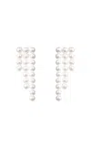 Sophie Bille Brahe La Valse Trois Temps 14k Yellow Gold Pearl Earrings In Neutral