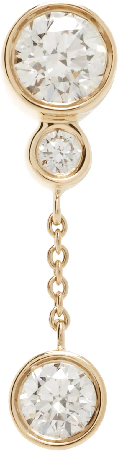 Sophie Bille Brahe Lou Diamant Single Earring In Gold