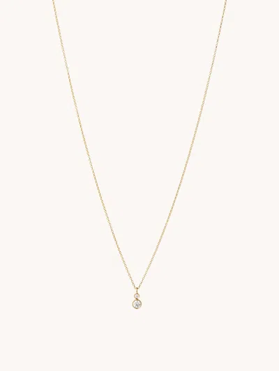 Sophie Bille Brahe Lou Simple Necklace In Gold