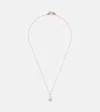 Sophie Bille Brahe Perle Poire Simple 14kt Gold Necklace With Freshwater Pearls In Gold