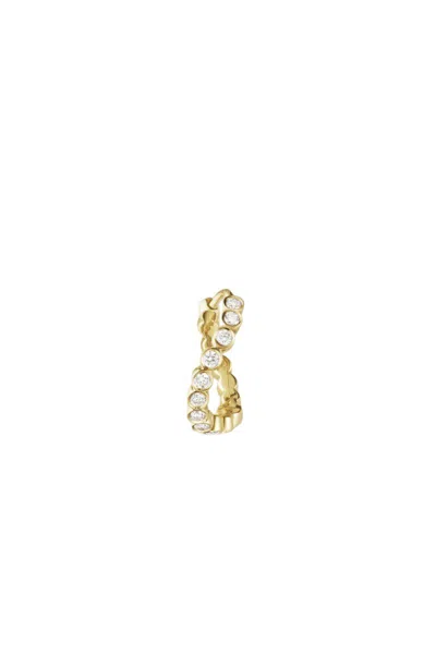 Sophie Bille Brahe 18k Recycled Yellow Gold Petit Courant Diamond Earring