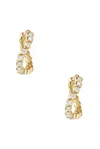 Sophie Bille Brahe Petit Courant Pair Of Earrings In Gold