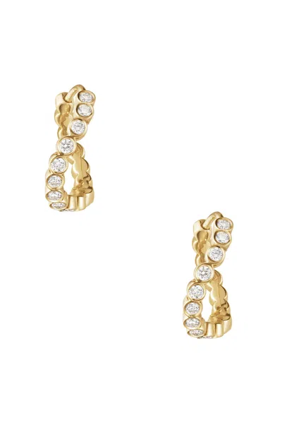 Sophie Bille Brahe Petit Courant Pair Of Earrings In Gold
