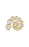Sophie Bille Brahe Petit Rãªve Escargot 18k Yellow Gold Diamond Single Earrings