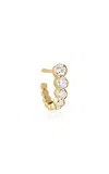 Sophie Bille Brahe Petite Boucle Ensemble 18k Yellow Gold Diamond Earrings