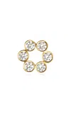 Sophie Bille Brahe Petite Luna Diamant 18k Yellow Gold Single Earring