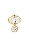 Sophie Bille Brahe Sky 18k Yellow Gold Diamond Single Earring