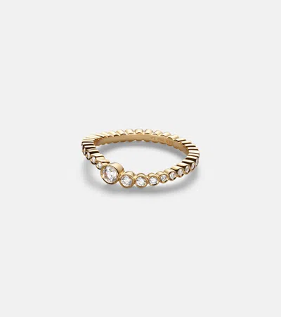Sophie Bille Brahe Sky 18kt Gold Ring With Diamonds
