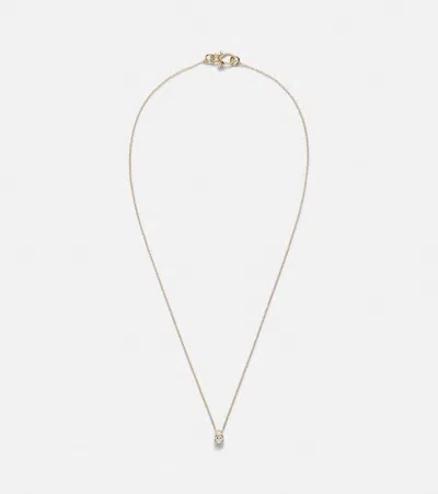 Sophie Bille Brahe Sky Simple 18kt Gold Necklace With Diamond