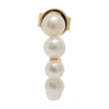 Sophie Bille Brahe Small Pearl Mono-earring In White