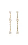Sophie Bille Brahe Starry 18k Yellow Gold Diamond Earrings