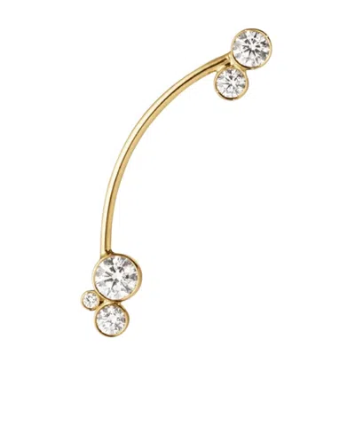 Sophie Bille Brahe Stellari Diamant R Diamond Earrings In Gold