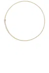 Sophie Bille Brahe Collier De Tennis Classique 18k Yellow Gold Diamond Necklace In Gold
