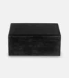 Sophie Bille Brahe Trésor Grande Velvet Jewelry Box In Black