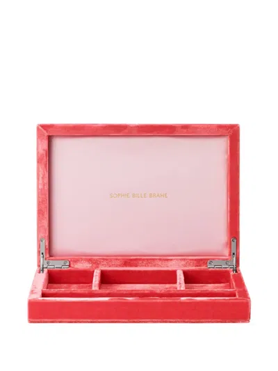 Sophie Bille Brahe Trésor Tulipe Box In Red