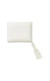 Sophie Bille Brahe Vaniglia Cotton Jewelry Case In White